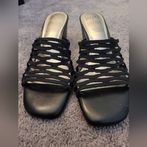 IMPO Black Wedge shoes